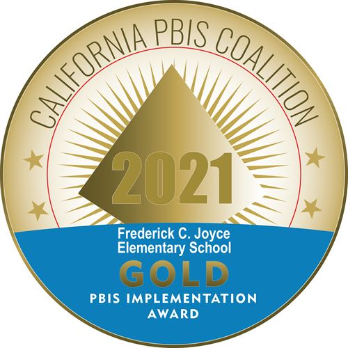 PBIS Gold Medal Award 2020 - 2021